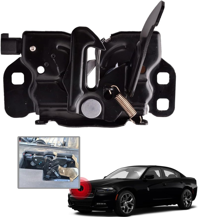 Predep Hood Latch Compatible for Dodge Charger Chrysler 300 2011-2021 Replacement Hood Lock 68261142AA - Image 1